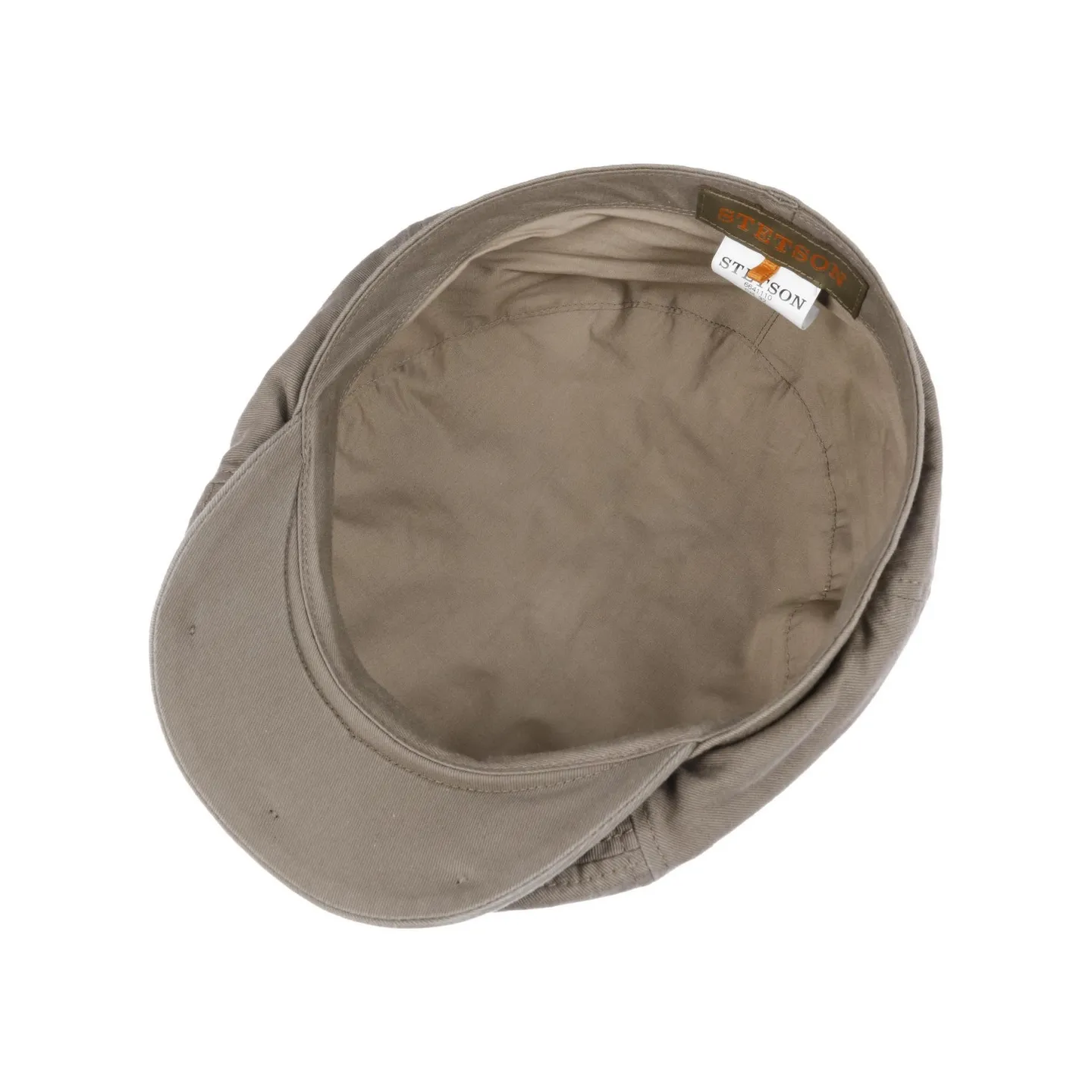 Stetson Brooklyn Midtown Cotton Cap - Beige Reference: 11868 | Traclet Hat Shop