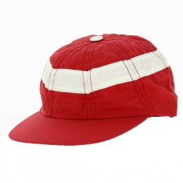 Red & White Baseball Cap - Torpedo