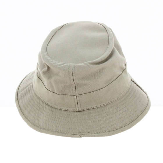 Chapeau Bob Coton Beige - Traclet