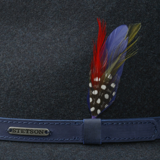 Stetson Powell Woolfelt Navy Hat