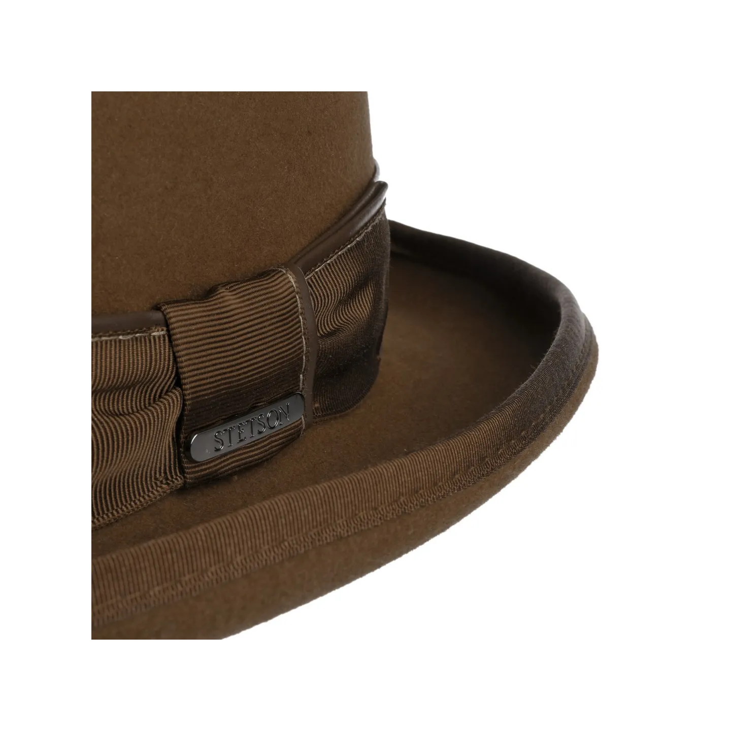 Chapeau melon Feutre poil Marron - Stetson Reference : 6073 | Chapellerie Traclet