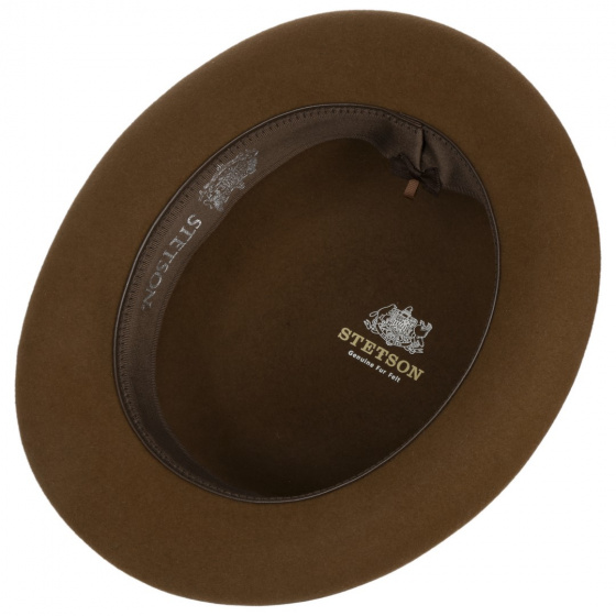 Brown Fur Felt Bowler Hat - Stetson