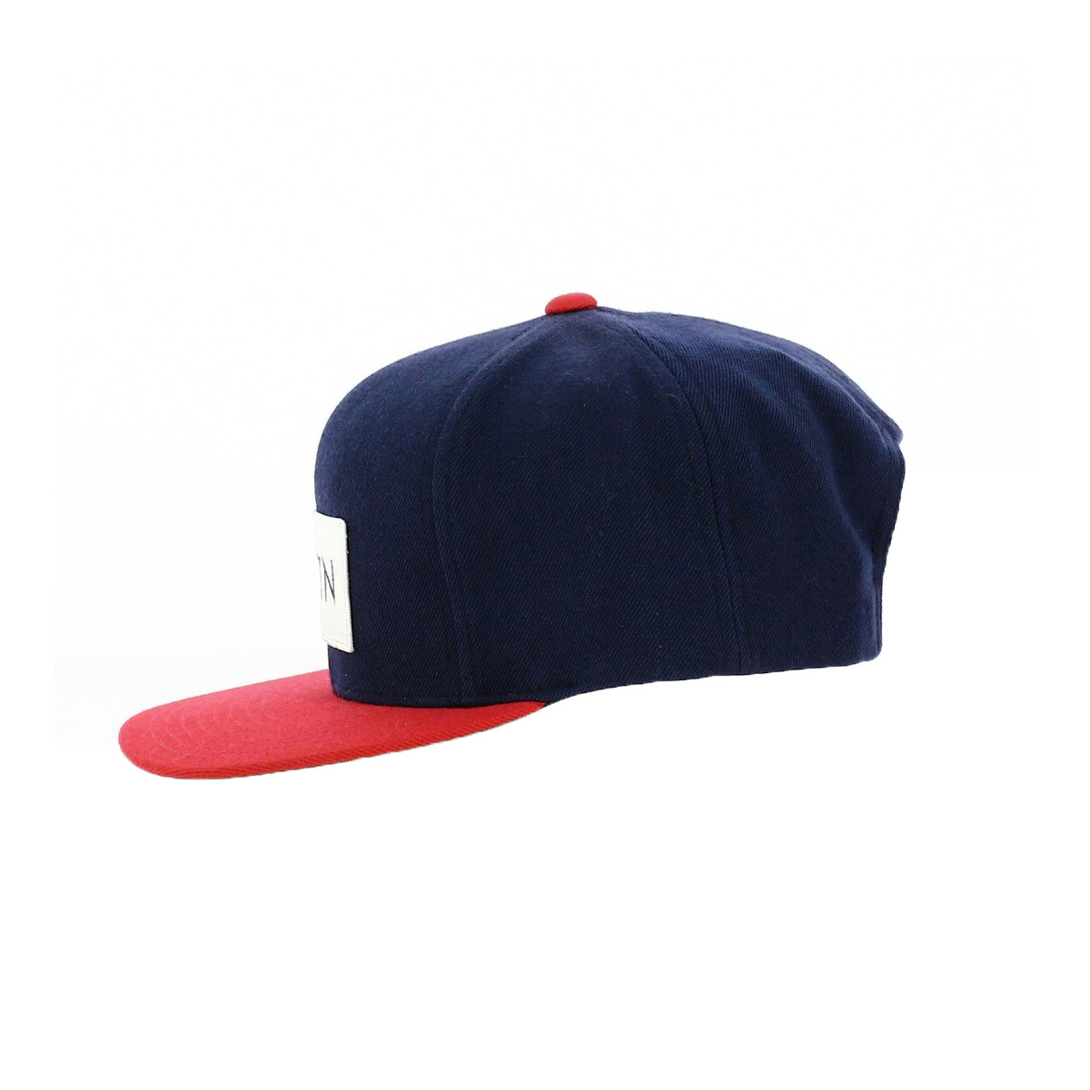 Rift Snap Back Cap Indigo and Red Brixton Reference 18400 Chapellerie Traclet