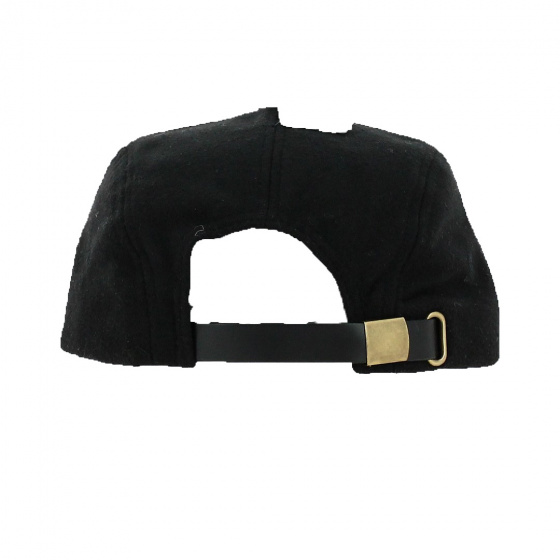 Black Polyester Baseball Cap - Traclet