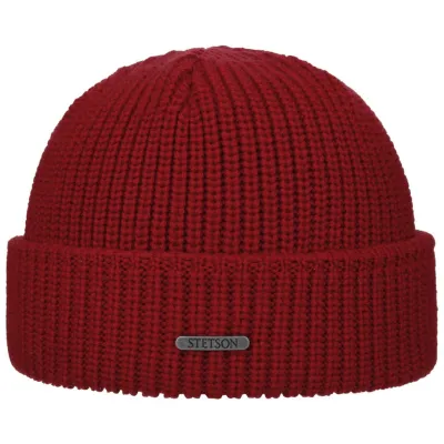 Red Nashville Sailor Beanie - Stetson Reference: 18407 | Traclet Hat Shop