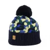 Bonnet à Pompon Marine - Stetson x Feebles Reference : 18414 | Chapellerie Traclet