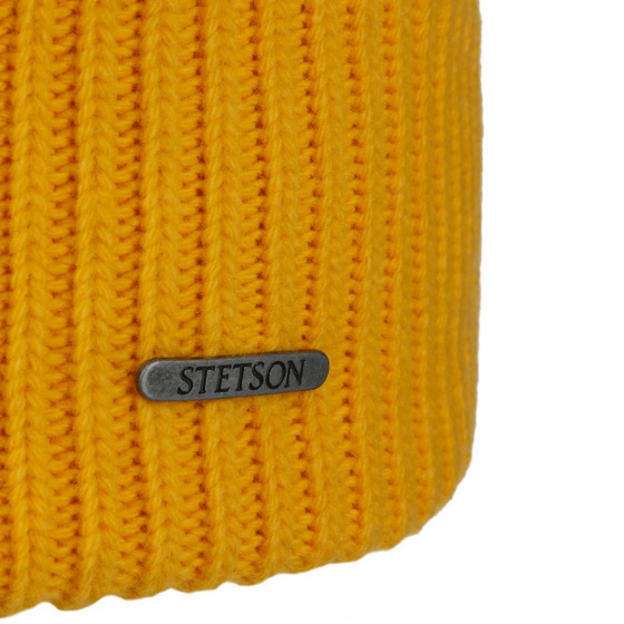 Bonnet Percy Laine Jaune - Stetson