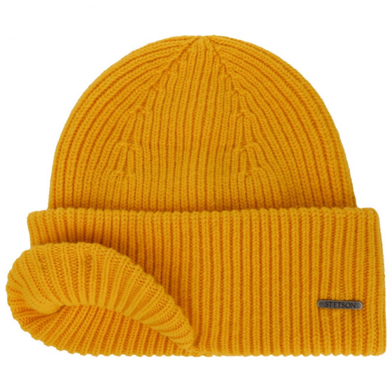 Bonnet Percy Laine Jaune - Stetson