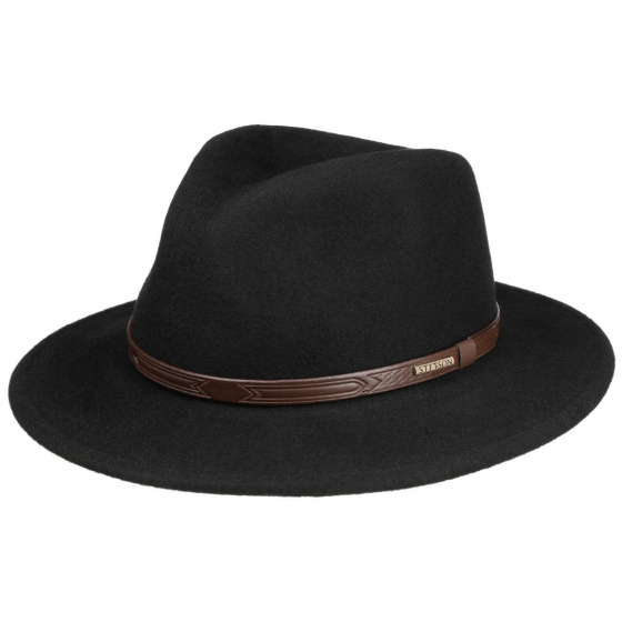 Traveller hat Rémi Laine Noir- Stetson