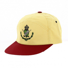 Yellow and Red Golf Baseball Cap - Torpedo