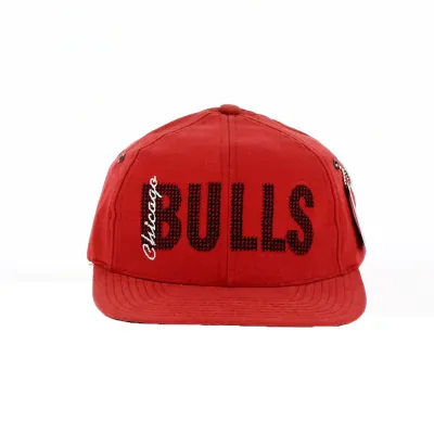 Casquette Strapback Bulls Rouge - Torpedo Reference : 18437 | Chapellerie Traclet