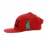 Casquette Strapback Bulls Rouge - Torpedo Reference : 18437 | Chapellerie Traclet