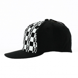 Casquette Jess Skull Noir et blanche - Keyone