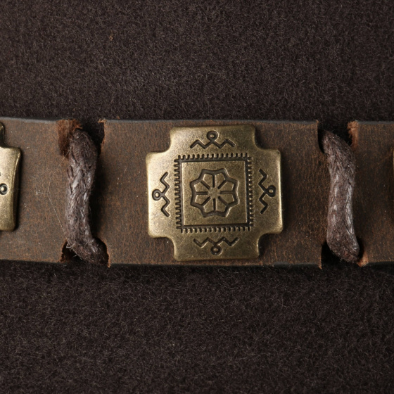 Stetson Brown Felt Western Bodie Hat