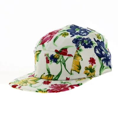 5 Panel Fantasy White Cap - Atlantis Reference: 18454 | Traclet Hat Shop