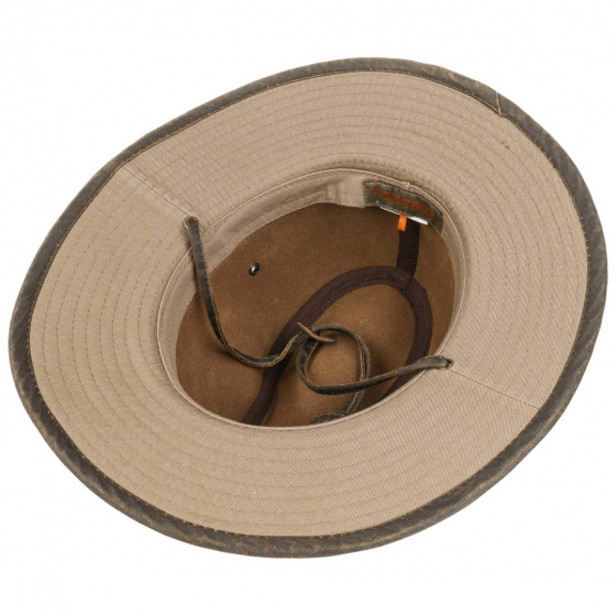 Chapeau Traveller Tarn Taupe Coton - Stetson