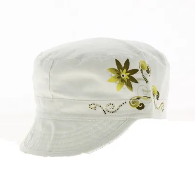 Casquette Army Blanche - Keyone Reference : 18459 | Chapellerie Traclet