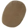 Brown Cotton Ivy Cap Flat Cap by Stetson