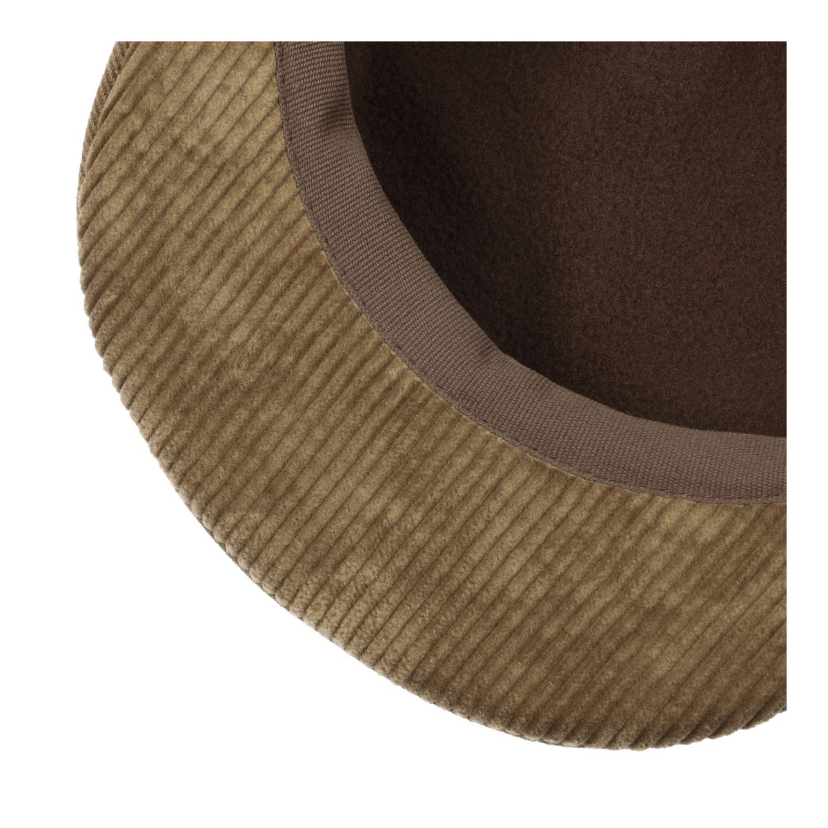 Ivy Flat Cap Brown cotton Stetson