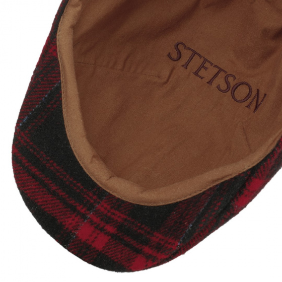 Black & Red Lumberjack Cap Texas - Stetson