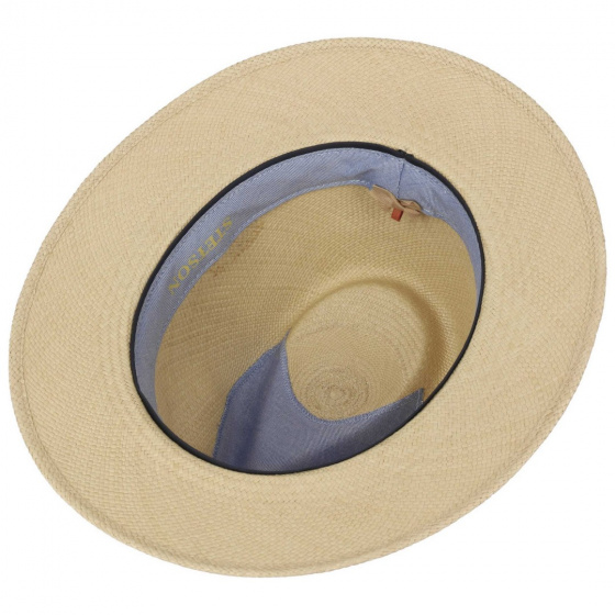 Chapeau Traveller Anderson Panama Naturel Foncé - Stetson