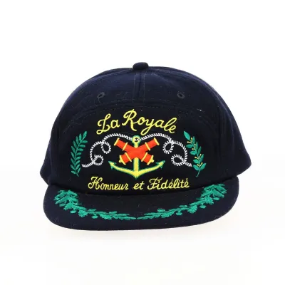 La Royale Navy Wool Baseball Cap - Traclet Reference: 18460 | Traclet Hat Shop