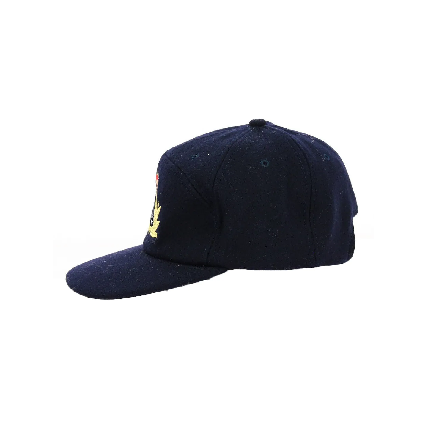 Navy Wool Anchor Baseball Cap - Traclet Reference: 18461 | Traclet Hat Shop