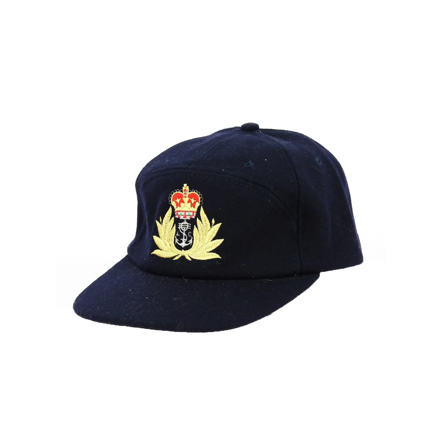 Navy Wool Ship's Master Baseball Cap - Traclet Reference: 18463 | Traclet Hat Shop
