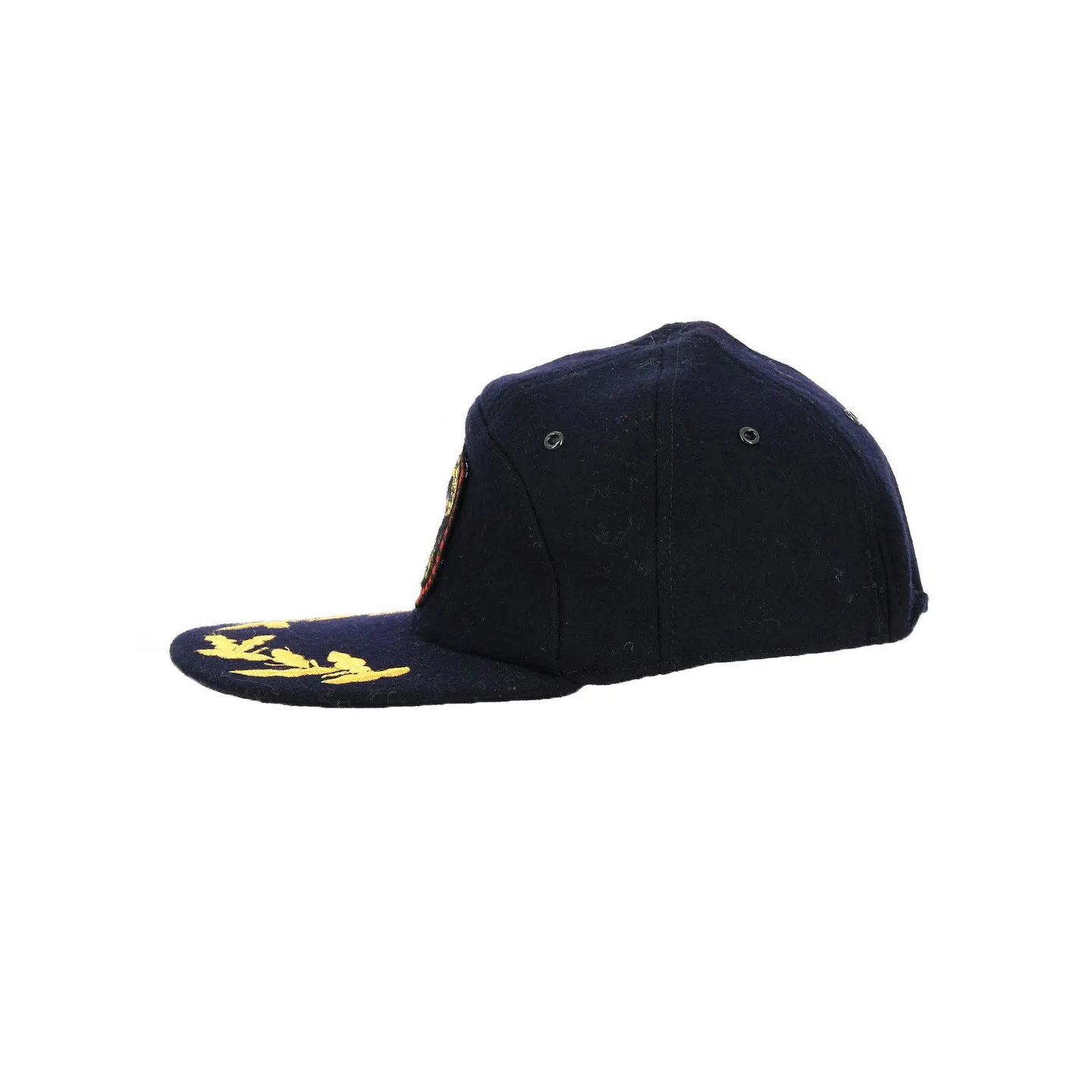 Navy Wool Ship's Master Baseball Cap - Traclet Reference: 18463 | Traclet Hat Shop