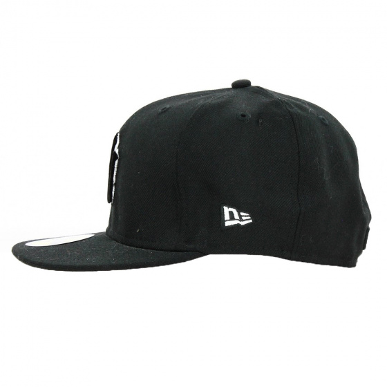 Snapback Cap Black on Black NY Yankees Black - New Era