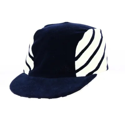 Navy Velvet Baseball Cap - Traclet Reference: 18470 | Traclet Hat Shop