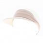 Old pink and powder pink reversible cotton visor - MTM