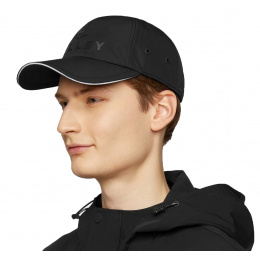 Black Waterproof All Weather Baseball Cap - Tilley