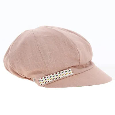 Acidule Linen Newsboy Cap - MTM Reference: 12761 | Traclet Hat Shop