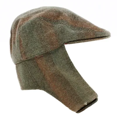 Flat Cap with Ear Flaps - Kangol Reference: 12619 | Traclet Hat Shop