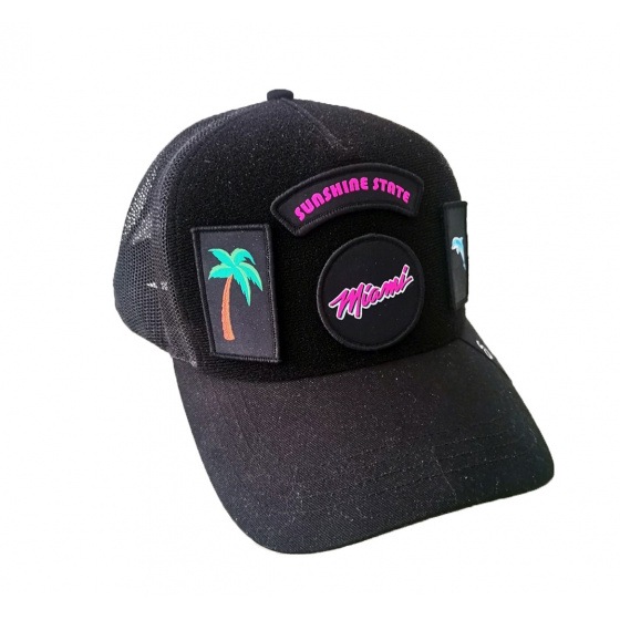 Miami Full Patch Trucker Baseball Cap - Scratchy's