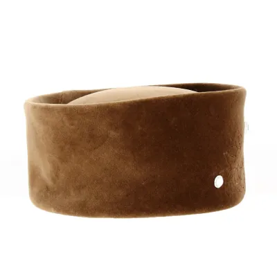 Brown Pink Embroidered Beanie - Kangol Reference: 18482 | Traclet Hat Shop