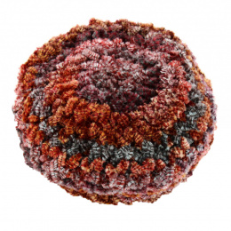 Burgundy Acrylic Knit Newsboy Cap - Traclet