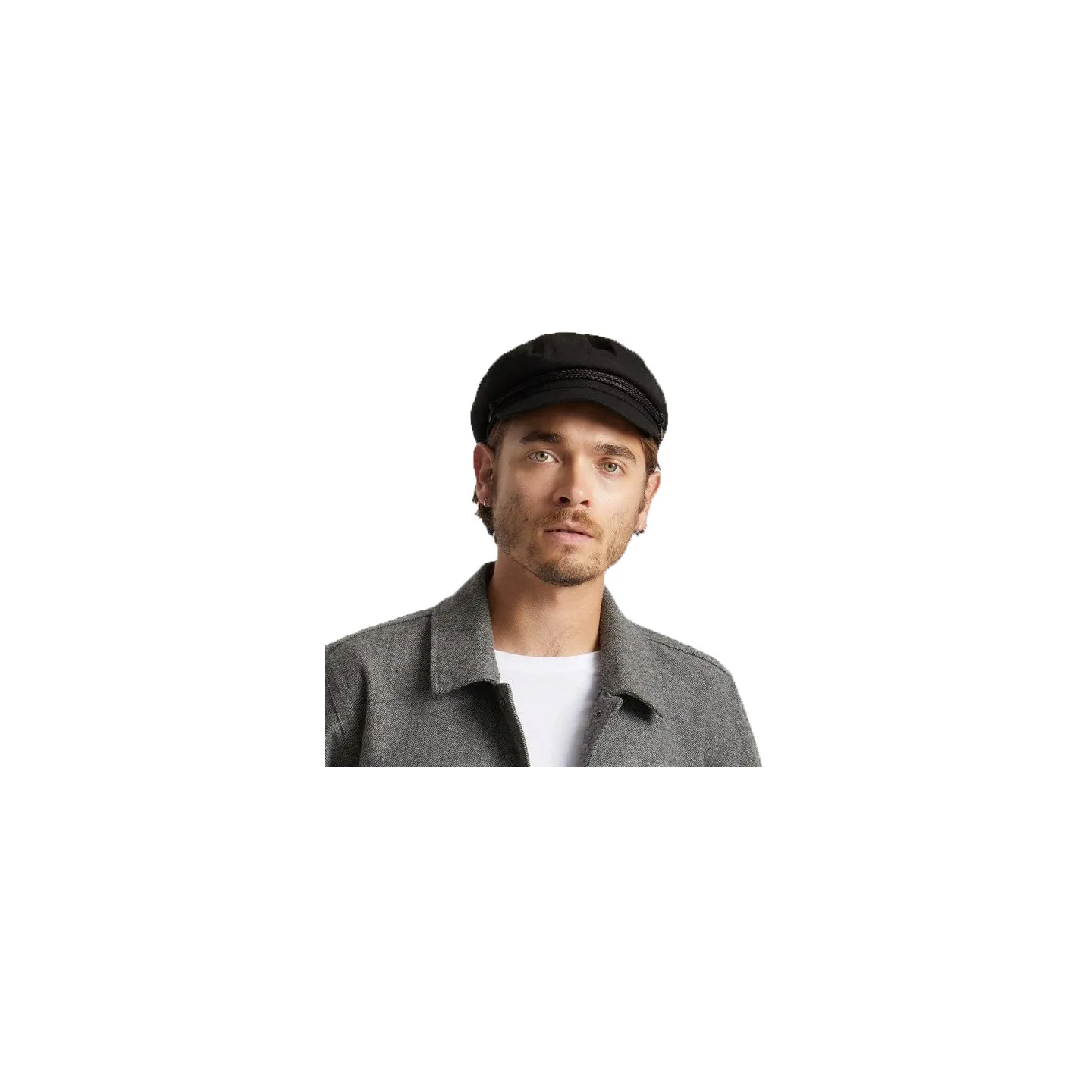 Casquette Marin Fiddler Noir - Brixton Reference : 3925 | Chapellerie Traclet