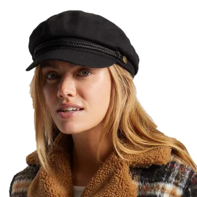 Fiddler Black Sailor Cap - Brixton Reference: 3925 | Traclet Hat Shop