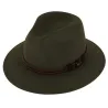 Chapeau de chasse Traveller Ambierle Olive Traclet