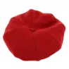 Wool Newsboy Cap with Flower - Traclet Reference: 18493 | Traclet Hat Shop