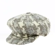 Cream Wool Newsboy Cap - Traclet Reference: 18494 | Traclet Hat Shop