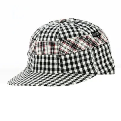 Black and White Checkered Baseball Cap - Torpedo Reference: 18498 | Traclet Hat Shop