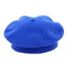 Béret Enfant Laine Mérinos Bleu roi - Traclet Reference : 18500 | Chapellerie Traclet