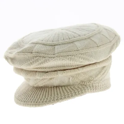 Casquette gavroche Laine Beige - Traclet Reference : 18501 | Chapellerie Traclet