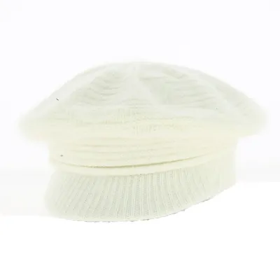Ecru Wool Newsboy Cap - Traclet Reference: 18502 | Traclet Hat Shop