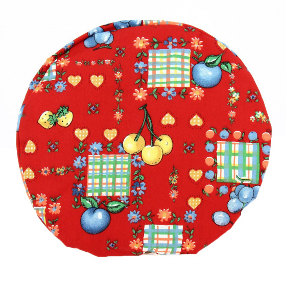 Children's Romaine Cotton Beret Fruity Red - Traclet
