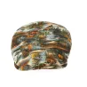 Burgundy Herringbone Flat Cap - City Sport Reference: 18519 | Chapellerie Traclet