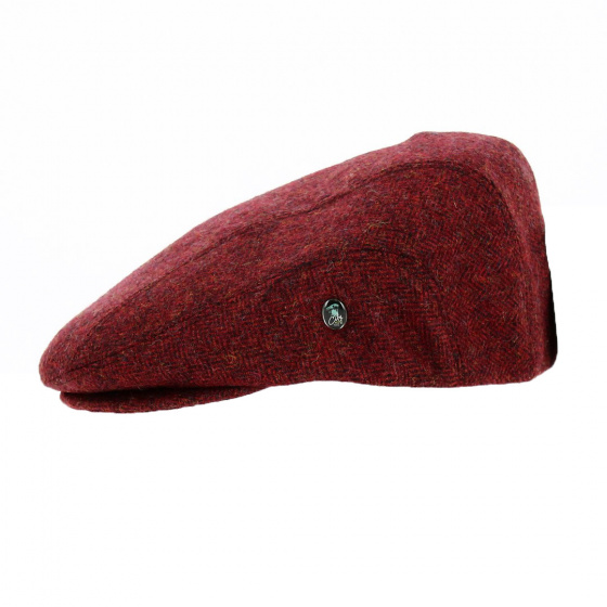 Casquette Plate Chevrons Bordeaux - City Sport